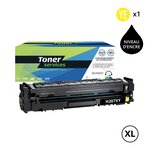 Toner Compatible HP 207X Jaune (Avec puce)