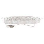 vidaXL Générateur de fumée froide rond 33 5 cm acier inoxydable