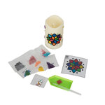 Kit sticker broderie diamant 9x9cm Mandala