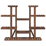 vidaXL Support à fleurs 110x25x110 5 cm bois massif de sapin