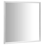 vidaXL Miroir Argenté 40x40 cm