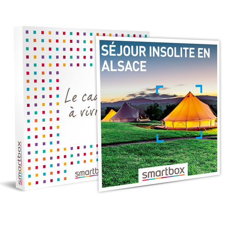 SMARTBOX - Coffret Cadeau - Séjour insolite en Alsace - 1 séjours hors des sentiers battus en Alsace