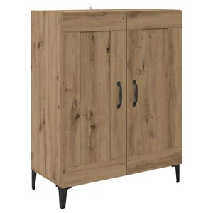 vidaXL Buffet Chêne artisanal 69 5 x 34 x 90 cm Bois d'ingénierie
