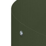 vidaXL Cache-pot de jardin 5 Pièces Vert olive 40 x 40 x 20 cm