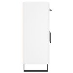 vidaXL Buffet blanc 69 5x34x90 cm bois d'ingénierie