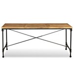 vidaXL Table à manger Bois de manguier massif 180 cm