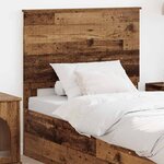 vidaXL Tête de lit Bois Ancien 90 cm Bois d'ingénierie