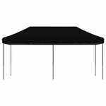 vidaXL Tente de fête Noir 292 x 580 x 315 cm Tissu Oxford