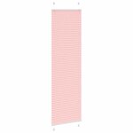 vidaXL Store plissé rose 65x200 cm largeur du tissu 64 4 cm polyester