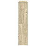 vidaXL Cloison de séparation chêne sonoma bois d'ingénierie