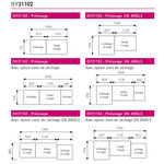 Lave-vaisselle à avancement automatique - prélavage + lavage + rinçage - isy31102 -  - acier inoxydable 1968x770x1615mm