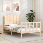vidaXL Cadre de lit sans matelas 100x200 cm bois massif de pin