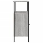 vidaXL Tables de chevet 2 Pièces sonoma gris 41x31x80cm bois d'ingénierie