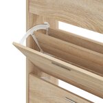 vidaXL Armoire à chaussures Chêne sonoma 63x24x103cm Bois d'ingénierie