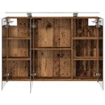 vidaXL Armoire Miroir de Salle de Bain Bois ancien 100 x 14 5 x 70 cm