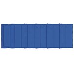 vidaXL Coussin de chaise longue bleu royal 180x60x4 cm tissu oxford