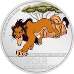 Pièce de monnaie en Argent 2 Dollars g 31.1 (1 oz) Millésime 2024 SCAR