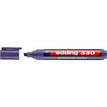 Marqueur Permanent 330 Violet Pointe Biseautée 1-5 mm x 6 EDDING