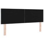 vidaXL Tête de Lit LED Géométrique Gris foncé 144 cm Velours