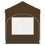vidaXL Tente de fête pop-up 192 x 192 x 245 cm Taupe