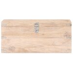 vidaXL Coffre 90x40x40 cm Bois d'acacia solide