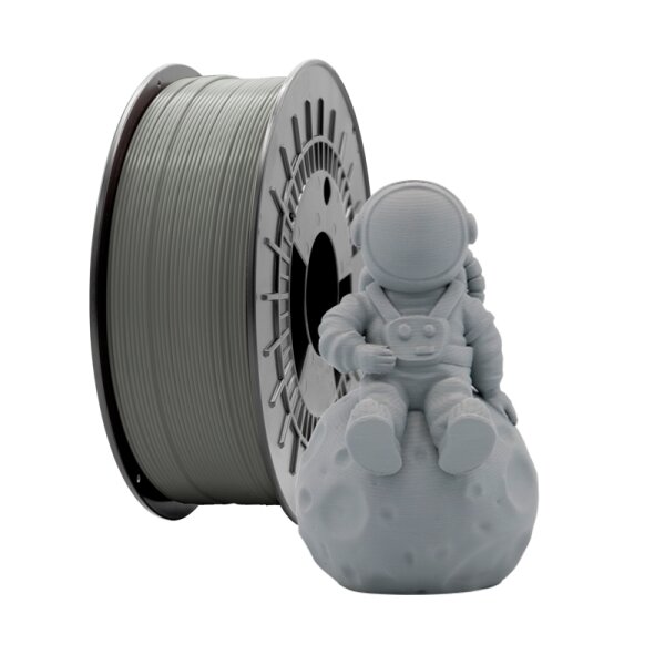 Filament 3D PLA MAT - Diamètre 1 75 mm - Bobine 1kg - Couleur Gris Foncé