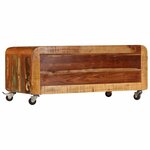 vidaXL Table basse 85x55x40 cm Bois de récupération massif