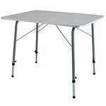 Eurotrail Table de camping Cadiz M Gris