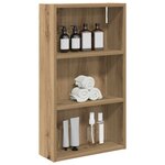 vidaXL Armoire murale de salle de bain Chêne artisan 40 x 14 x 70 cm