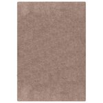 vidaXL Tapis Shaggy Anti-dérapant Marron 80 x 150 cm PP