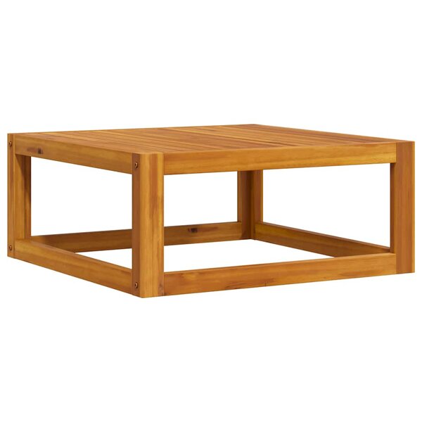 vidaXL Table basse 68x68x29 cm Bois d'acacia solide