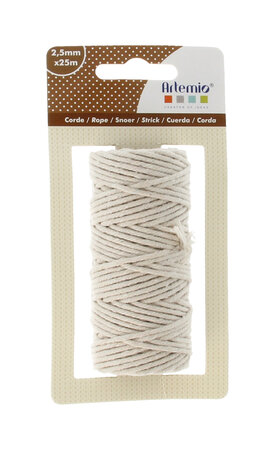 Coton macramé 2 5mm x 25m