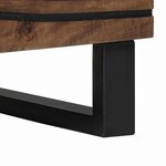 vidaXL Cabinet de chevet 2 Pièces Noyer 40 x 33 x 46 cm