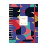 Bloc-notes To Do List - 13x18 Cm - 100 Pages - Rayures Multicolores - Draeger paris