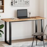 vidaXL Dessus de table rectangulaire 120x50x2 cm bois massif d'acacia