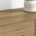 vidaXL Meuble mural 2 Pièces Chêne artisanal 69 5 x 34 x 90 cm