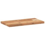 vidaXL Étagères flottantes 4 Pièces 60x20x2 cm acacia massif à l'huile