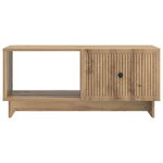 vidaXL Table basse Chêne artisanal 90 x 50 x 40 cm Bois d'ingénierie