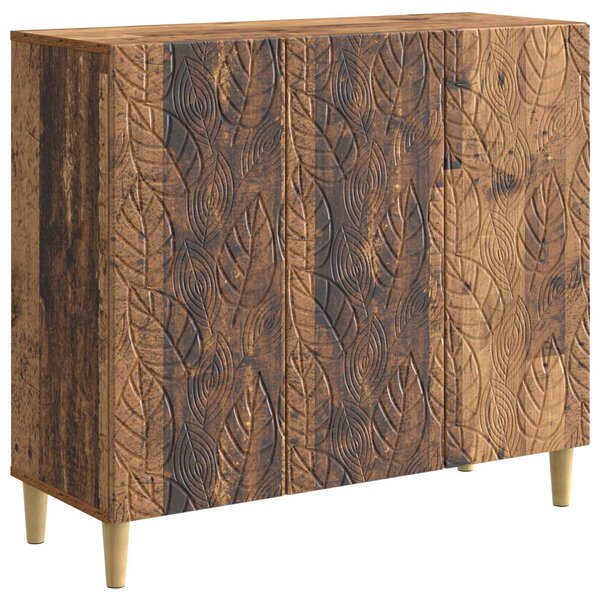 vidaXL Buffet Bois ancien 89 x 34 5 x 80 cm Bois d'ingénierie