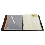 Porte cartes de visite détachable Exacard Exactive 320 cartes 26,5x25cm Noir EXACOMPTA