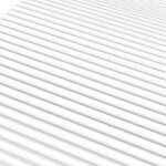 vidaXL Matelas en mousse blanc 180x210 cm dureté H2 H3