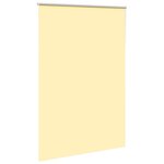 vidaXL Store enrouleur occultant jaune largeur du tissu 151 6 cm