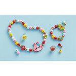 Jeu créatif - Création de bijoux en bois - Collier  bague et bracelet - Dès 4 ans - Janod