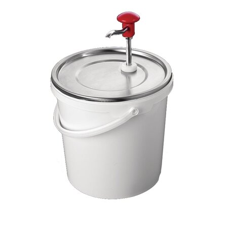 Distributeur de sauce à pompe 10 litres - schneider -  - polypropylène10 x40mm