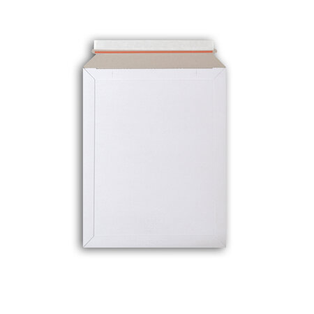 Lot de 100 enveloppes carton b-box 6 blanc format 292x374 mm