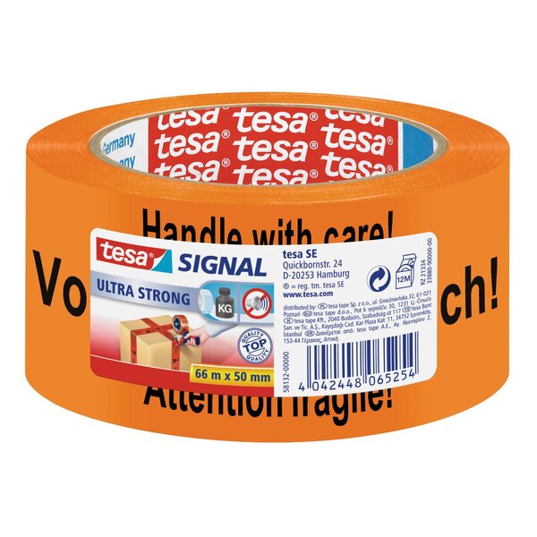 Signal ruban adhésif de marquage et signalisation TESA
