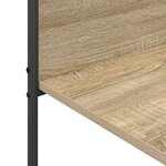 vidaXL Porte-vêtements Marron 120 x 44 x 160 cm Bois d'ingénierie