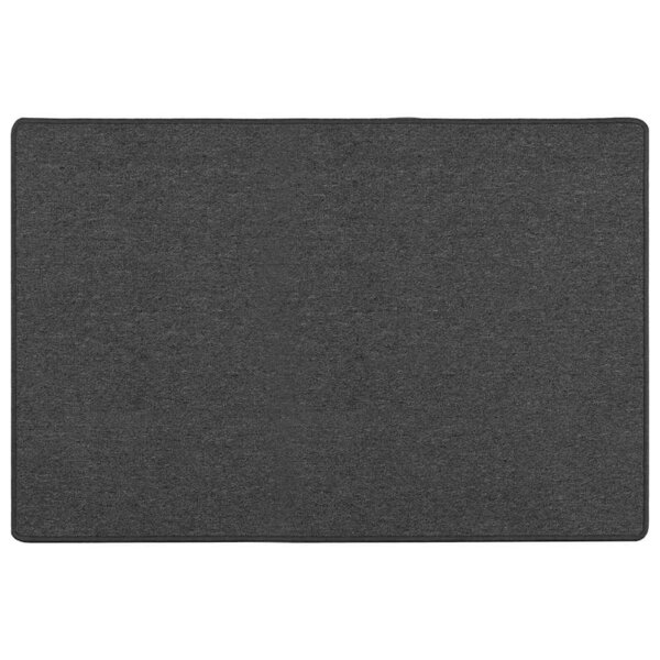 vidaXL Tapis Couloir Gris foncé 100 x 150 cm 100 Polypropylène