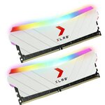 Mémoire RAM - PNY - XLR8 Gaming EPIC-X RGB™ DDR4 3600MHz 2x8GB – White Edition -  (MD16GK2D4360018XWRGB)