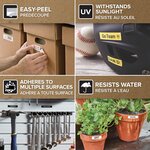 DYMO LabelManager cassette ruban D1 12mm x 7m Bleu/Blanc (compatible avec les LabelManager et les LabelWriter Duo)